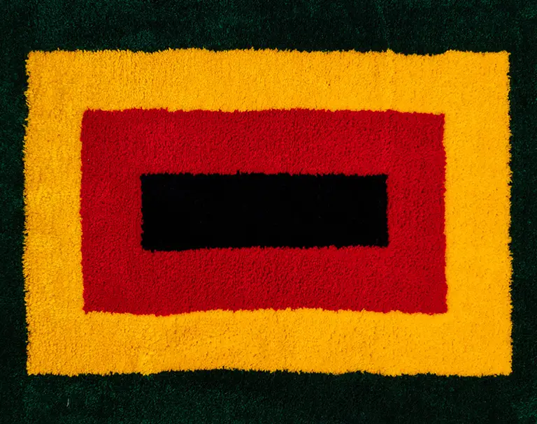 Zimbabwe Flag Rug